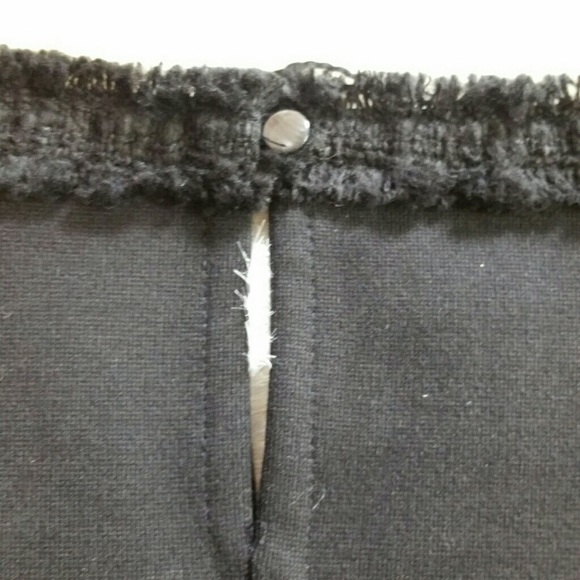 🎉HP🎉NWT J.Crew fringe shell in tweed and lace - Picture 6 of 6